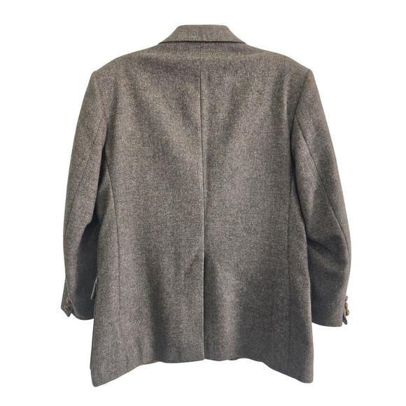 Vintage WFF by Farrah Men's Tweed Wool Blazer Sportscoat Size 42R Brown - Picture 4 of 9